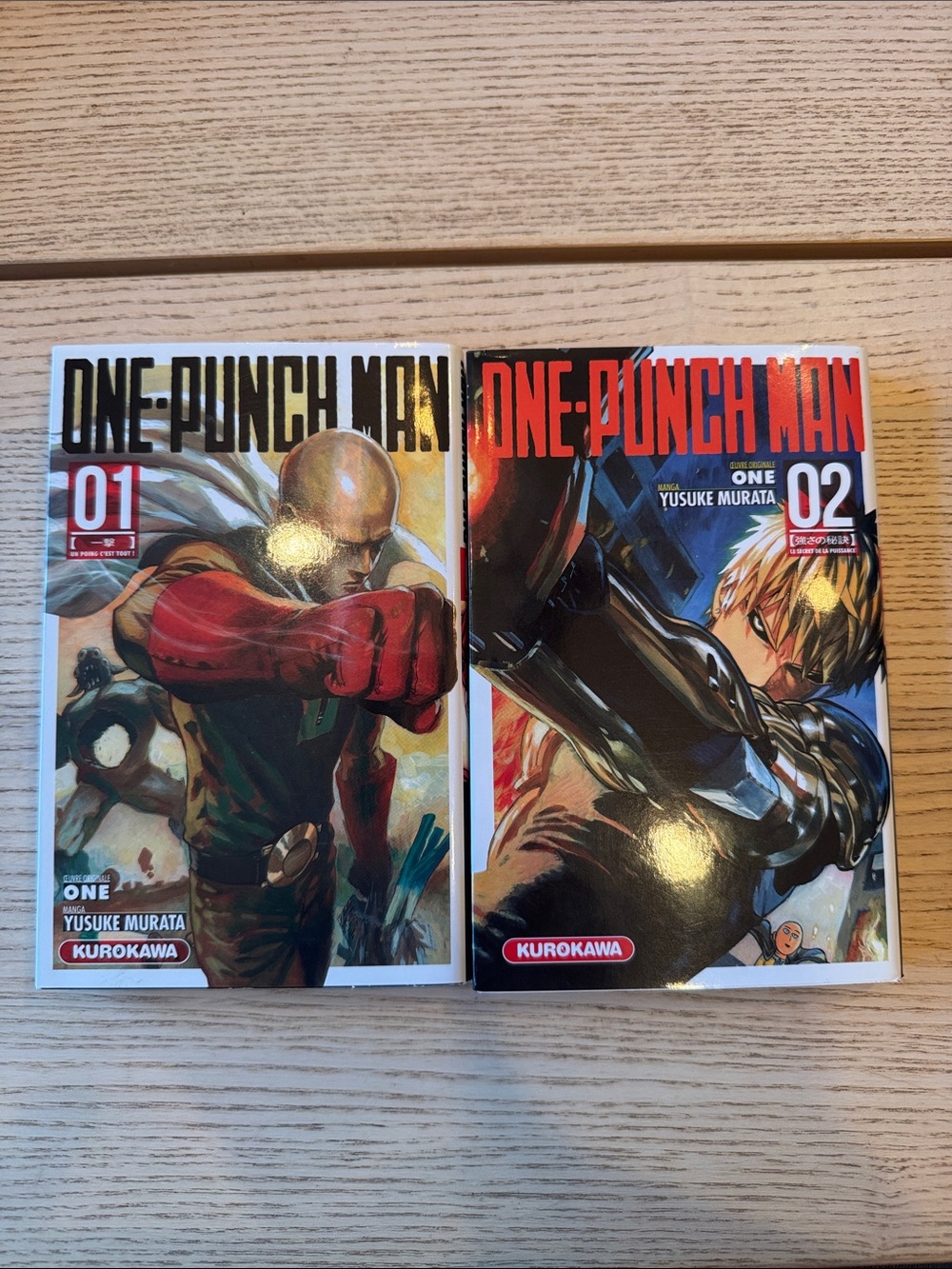 One Punch Man Manga Vol 1+2 (French Edition)